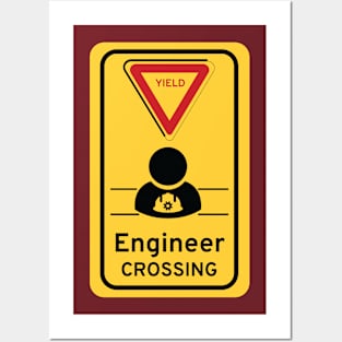 Engineer Crossing Posters and Art